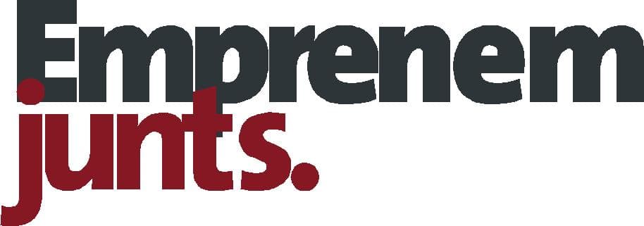 Logótipo de Emprenem Junts
